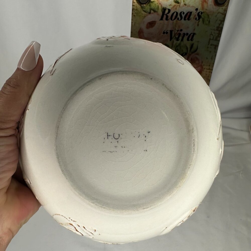 Thompson Pottery Cape Cod Soup/Cereal Bowls Beige - Picture 4 of 6